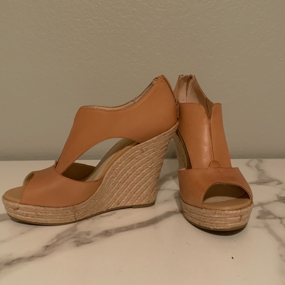 Seychelles Peep Toe Wedges